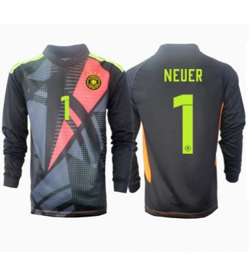 Tyskland Manuel Neuer #1 Målvakt Hemmatröja EM 2024 Långärmad